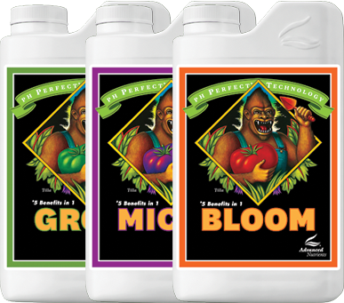 pH Perfect® Grow, Micro, Bloom Set
