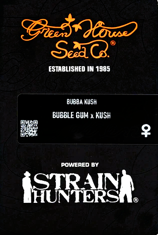 Green House Seed -Bubba Kush-